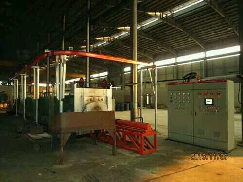 Línea de producción automática de enfriamiento de aceite de tratamiento térmico